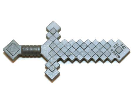 Меч Lego 18787 Minifigure, Weapon Sword Pixelated (Minecraft)